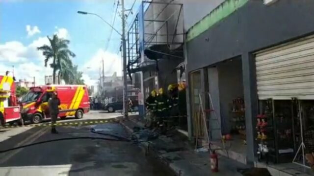 Incêndio criminoso é registrado pela polícia em Loja de Caldas Novas