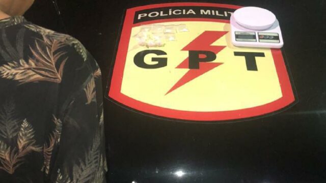 Polícia Militar realiza mais uma prisão por tráfico de drogas em Catalão