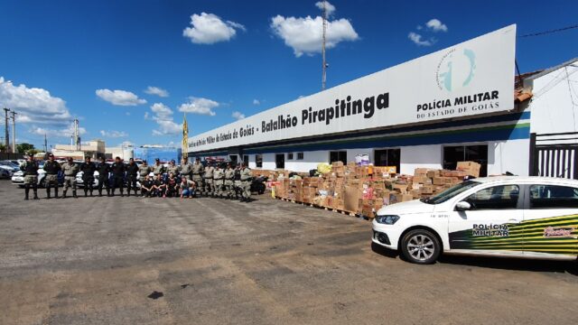 18° BPM realiza entrega de gelatinas da campanha “Doe Gelatina, Doe um Sorriso” ao Hospital do Amor em Barretos