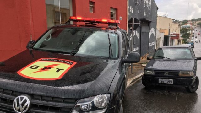 Polícia Militar recupera veículo furtado em Catalão