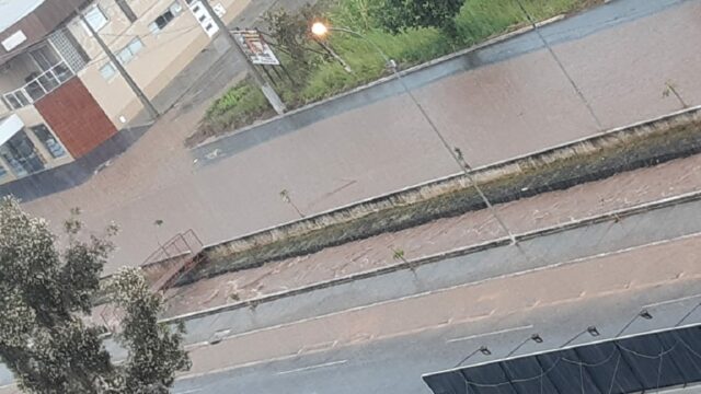 Chove 42,4 mm na tarde deste sábado, em Catalão