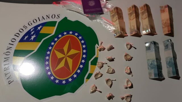 Equipe Tático Móvel prende suspeito por tráfico de drogas em Catalão