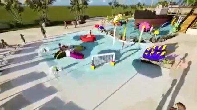 Clube Recreio Colonial terá novo parque aquático infantil