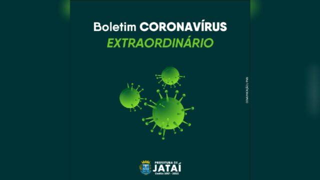 Mais um caso de coronavírus é confirmado em Jataí