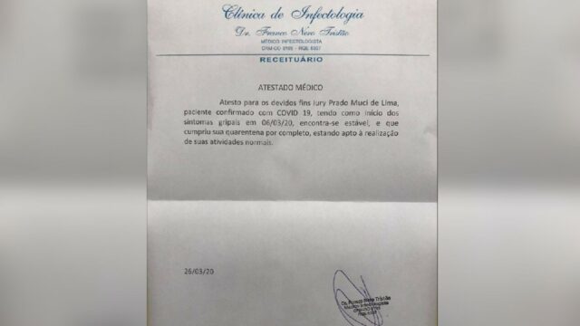 Paciente diagnosticado com Coronavírus, em Catalão é curado após quarentena