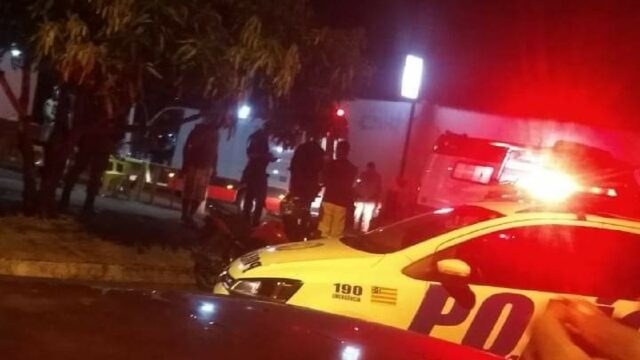 Casal é baleado em Caldas Novas