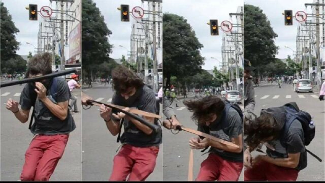 Major acusado de agredir estudante durante protesto é flagrado em carro furtado na BR-414 em Corumbá