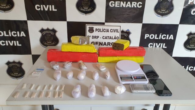 Genarc de Catalão realiza prisão em flagrante de dois Universitários por tráfico de drogas