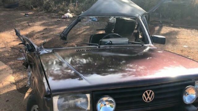 Grave acidente de trânsito na GO 330 entre Ipameri e Urutaí e deixa quatro feridos