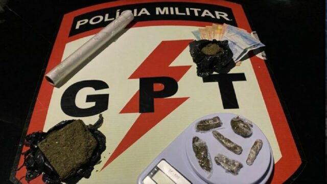 GPT prende dois suspeitos de comercializar drogas em Catalão