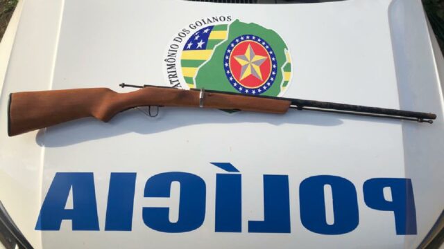 PM apreende mais uma arma de fogo em São Miguel do Passa Quatro