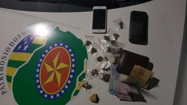 Tático Móvel prende suspeitos por tráfico de drogas em Catalão