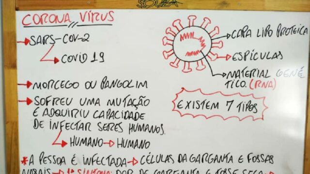 Escolas estaduais dão início ao regime de aulas não presenciais