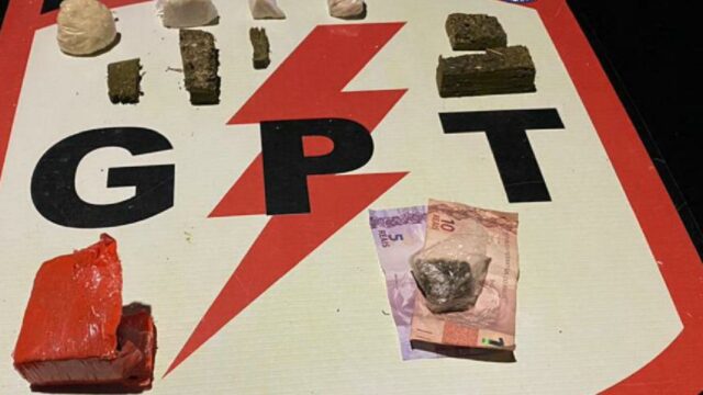 PM realiza apreensão de drogas e prende dois suspeitos em flagrante em Catalão
