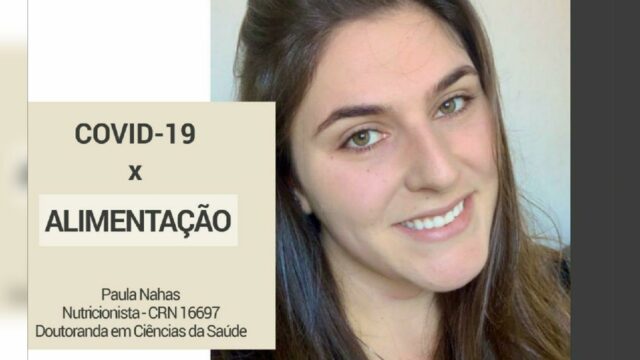 Informações sobre alimentação em tempos de Covid-19
