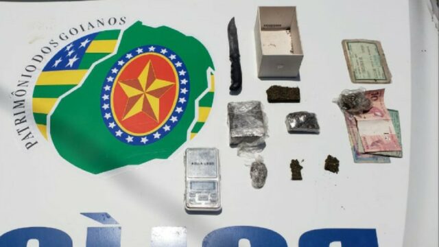 Tático Móvel realiza prisão de suspeito por tráfico de drogas