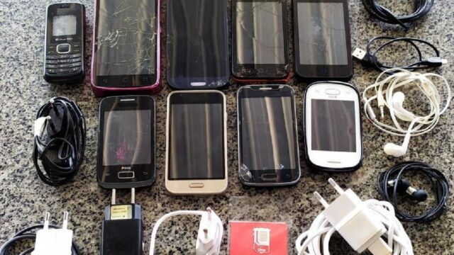 Servidores interceptam arremesso de celulares e acessórios para os eletrônicos na UPR de Catalão