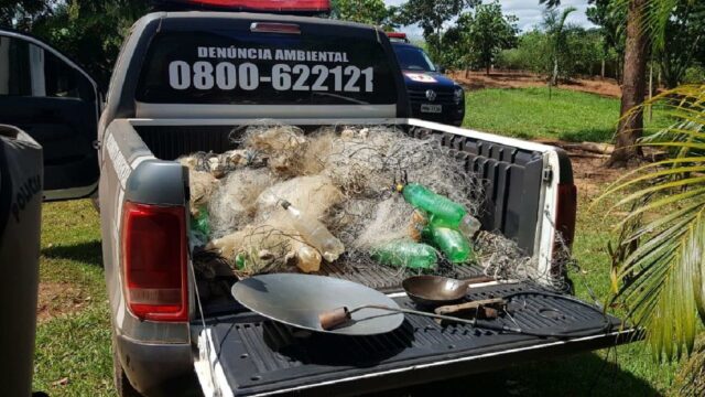 Polícias Civil e Militar no combate a crimes ambientais na região do Rio Corumbá