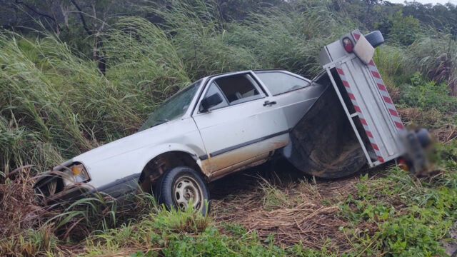 Saída de pista é registrada na GO 330 em Catalão