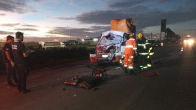 Caminhoneiro cochila ao volante e morre em tragédia na BR-050