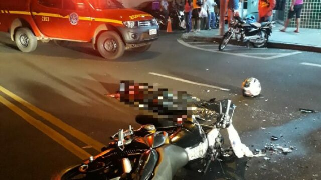 Jovem morre em acidente de moto em Uberlândia