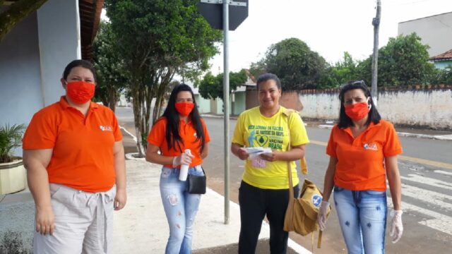 (SEA) Solidariedade Entre Amigos, distribuí máscaras para comunidade de Ouvidor