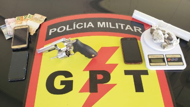 Polícia Militar prende traficantes e apreende drogas em Ipameri