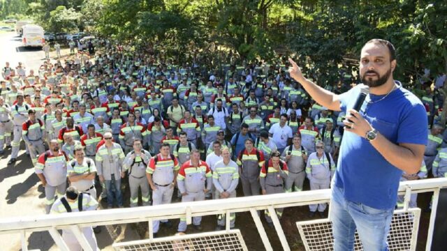 Nossos parabéns hoje vai para o presidente do Sindicato Metabase, Diego Hilario