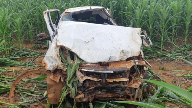 Grave acidente com vítima fatal é registrado na BR 050 em Campo Alegre de Goiás