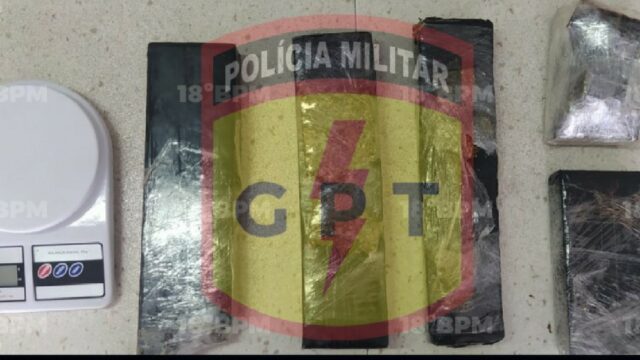 Suspeito por tráfico de drogas é preso em Catalão
