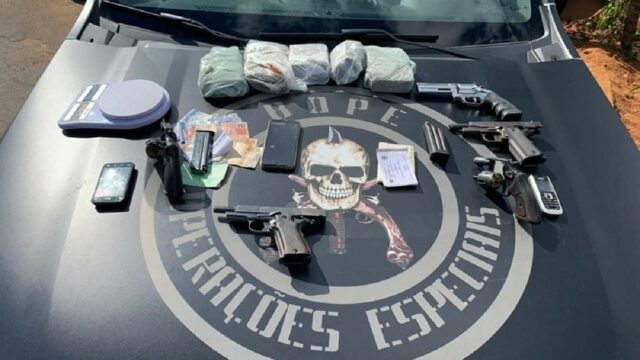 Cinco suspeitos de integrarem facção criminosa morrem em confronto com CPT de Caldas Novas e BOPE de Goiânia, em Piracanjuba