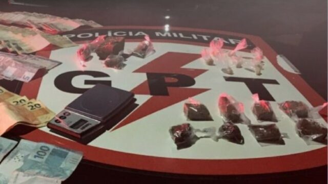 Jovem é preso por tráfico de drogas em Catalão