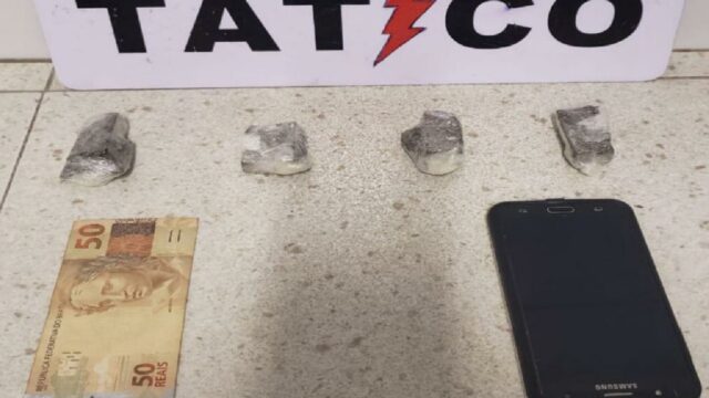 Casal é preso suspeito de traficar drogas em Catalão