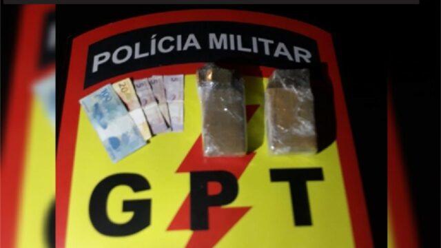 Em Ipameri, PM apreende drogas durante a Operação Segura em Ação 3