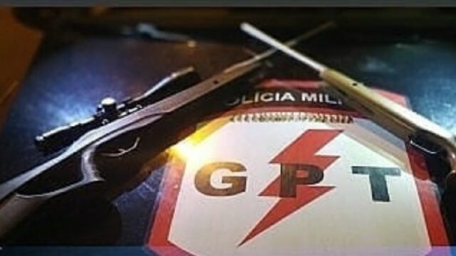 Homem é preso por caça ilegal e porte de arma em Pires do Rio