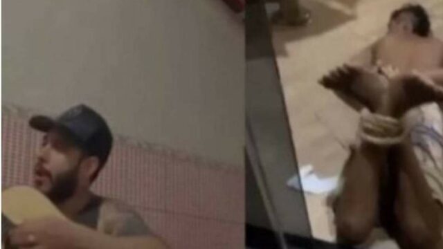 Cantor sertanejo de Caldas Novas amarra ladrão que tentou roubar sua residência enquanto fazia uma Live