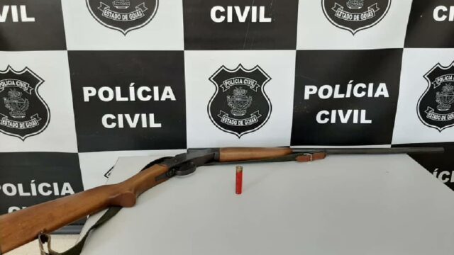 Polícia Civil de Catalão apreende arma de fogo e autua investigado
