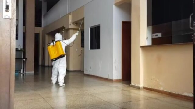 Câmara de Catalão é fechada para desinfecção após assessor ter resultado positivo para Covid-19 em teste rápido