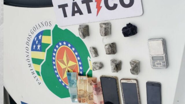PM prende suspeitos de tráfico de drogas em Catalão