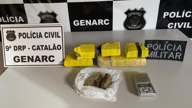 Genarc em operação conjunta com a PM, prende suspeito por tráfico de drogas