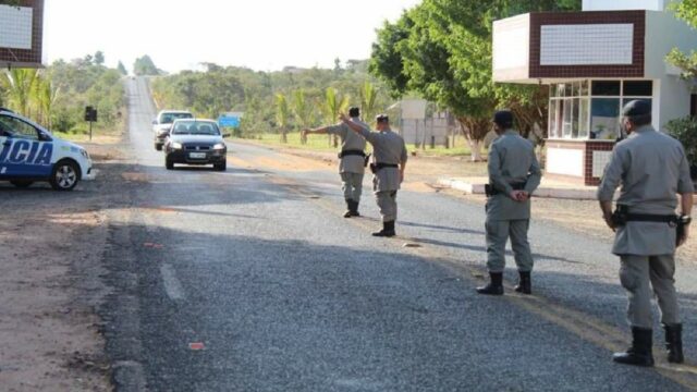 Corpus Christi: Barreira sanitária é feita na entrada de Três Ranchos para conter propagação do coronavírus