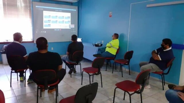 Diretoria do Sindicato Metabase participa por videoconferência com representantes da empresa Mosaic