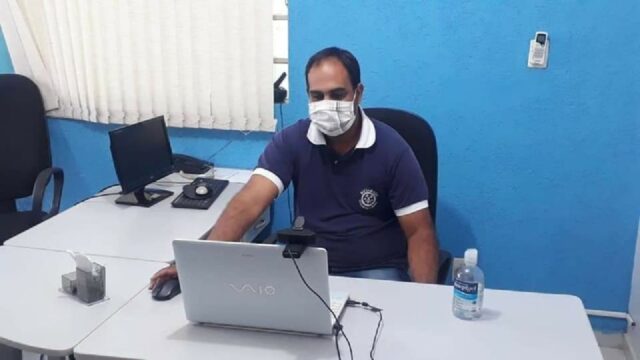 Dirigente do Sindicato Metabase participa por videoconferência com representantes da empresa Heringer