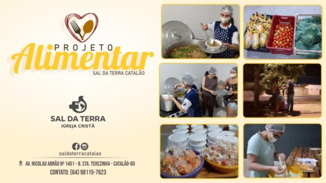 Projeto Alimentar – Igreja Sal da Terra de Catalão