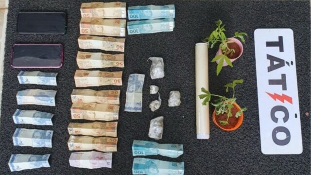 Casal é preso por Tráfico de Drogas e Associação para o Tráfico, em Catalão