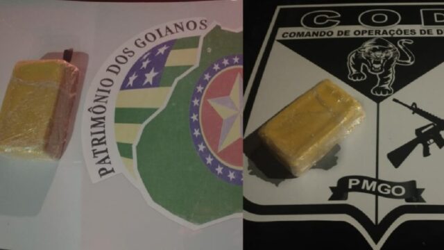 Passageira de carro por aplicativo é preso por tráfico de drogas na GO-330 em Catalão