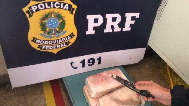 PRF apreende em Rio Verde droga que seria levada para Catalão-GO