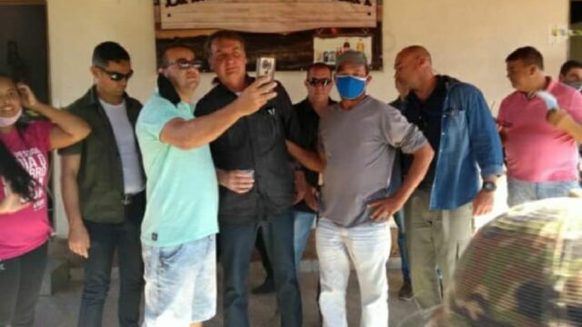 Presidente Jair Bolsonaro visita Distrito de Cavalheiro, no município de Ipameri