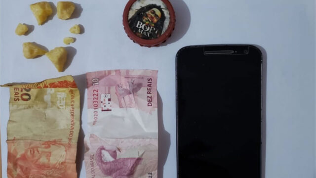 Suspeito por tráfico de drogas é preso pela PM em Ipameri