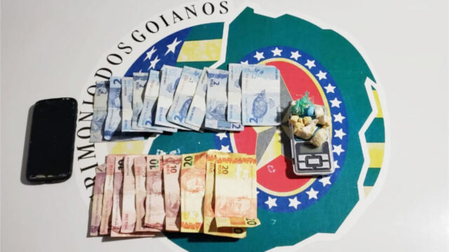 Homem é preso suspeito de crime de tráfico de Drogas em Ipameri